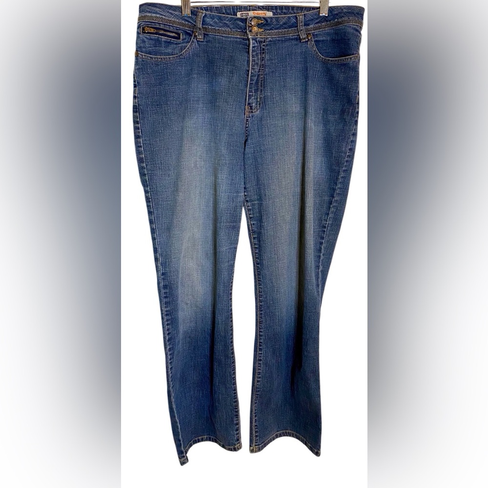 Women's bootcut stretch Blue Jeans